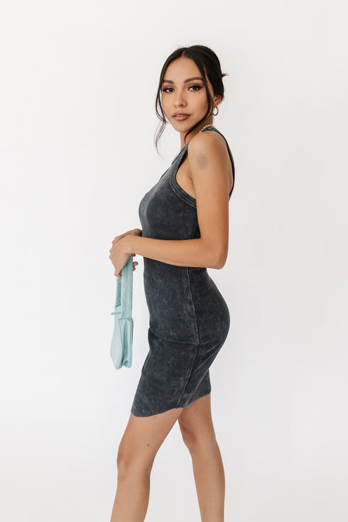 Electric Dreams Dress // Charcoal